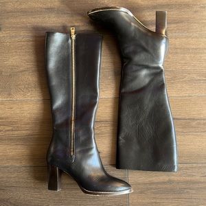 Chloe leather boots